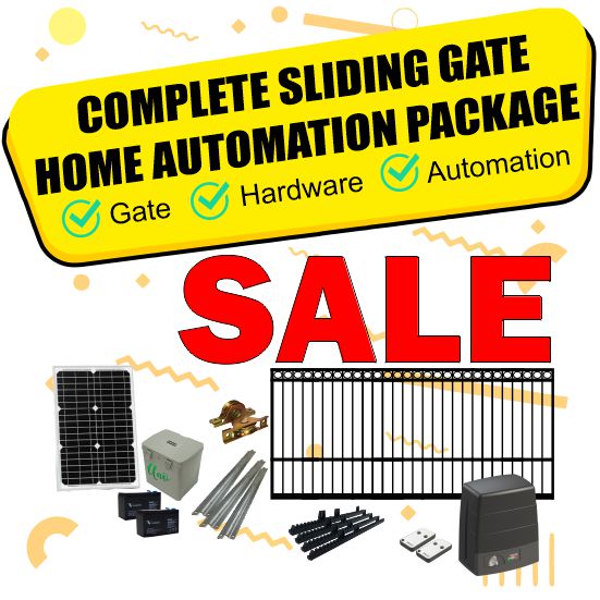 Sliding Gate, Hardware and Gate Opener Combo Packages