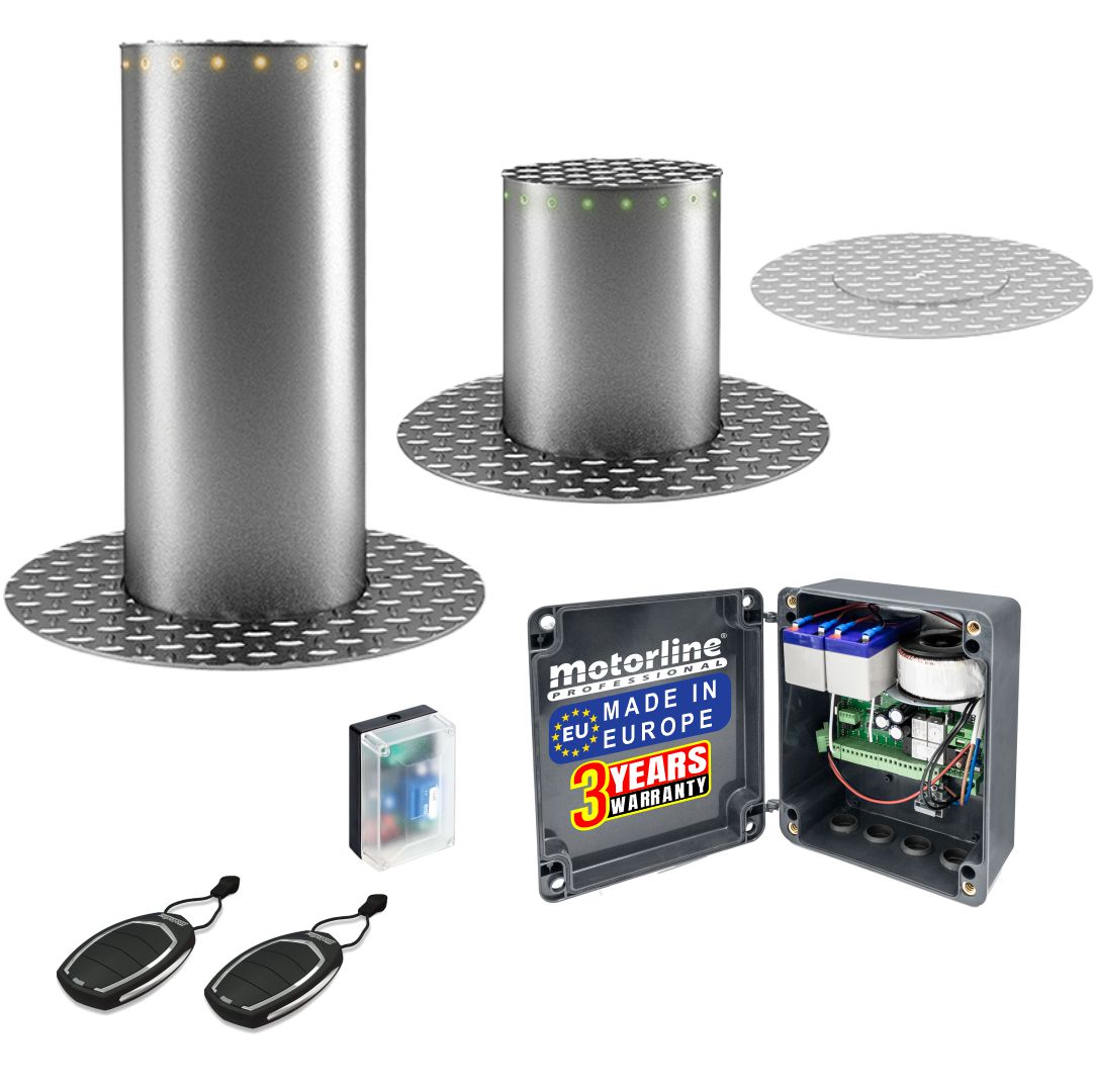 Automatic In-Ground Bollard | 24V Smart Access Control Bollard Australia