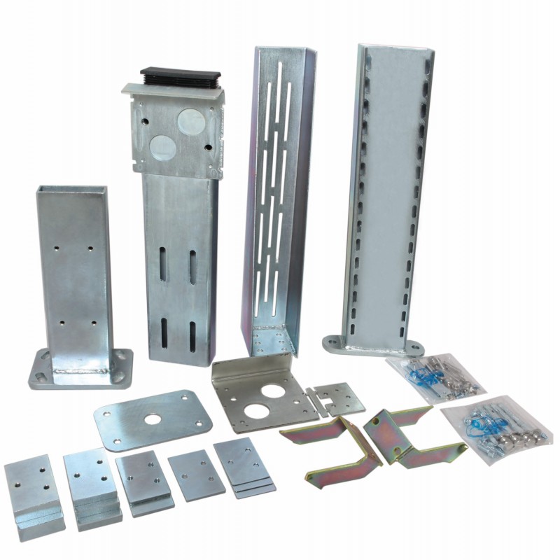 Sliding Gate Electric Lock - Italian Made Viro V09 Electric Lock with Easy Fitting Hardware Kit for Automatic Sliding Gates