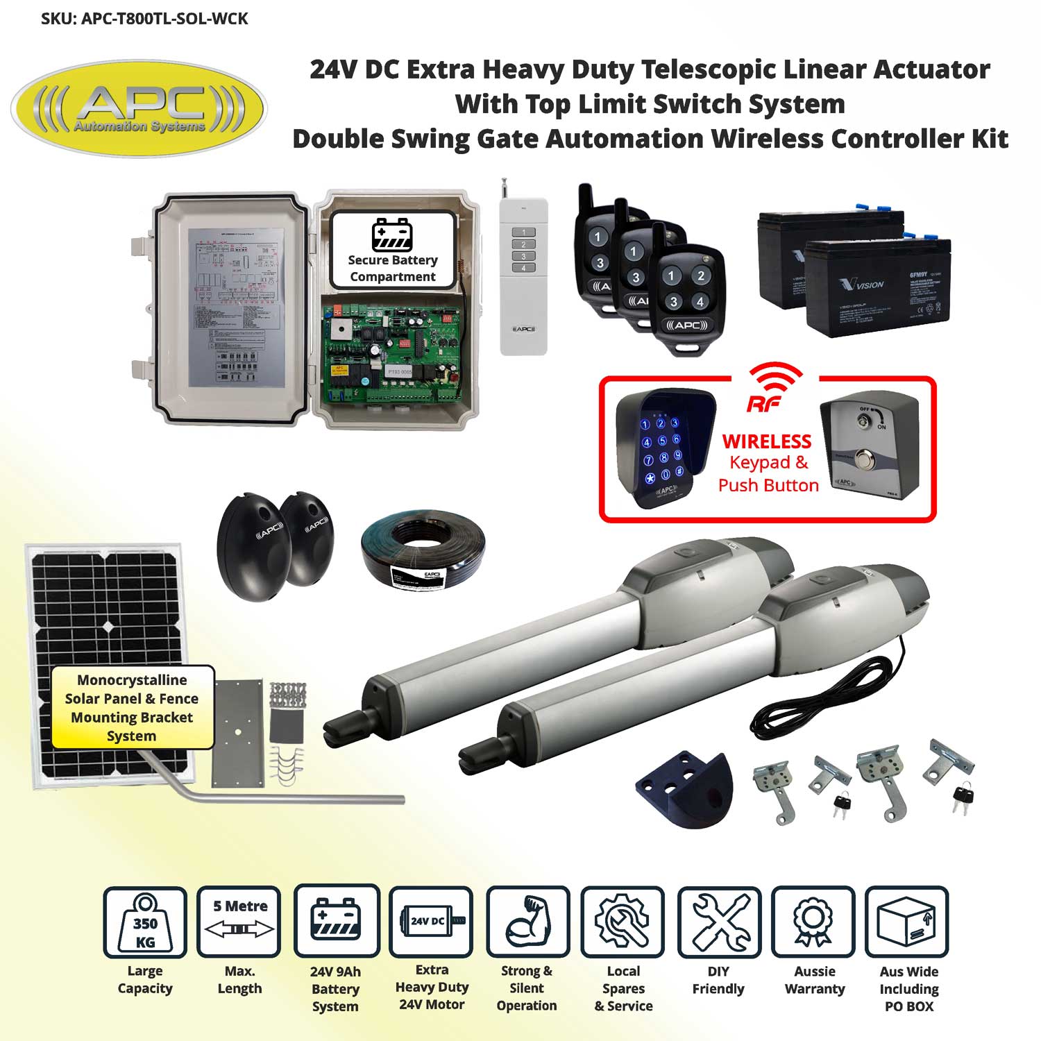 Double Swing Gates Automation