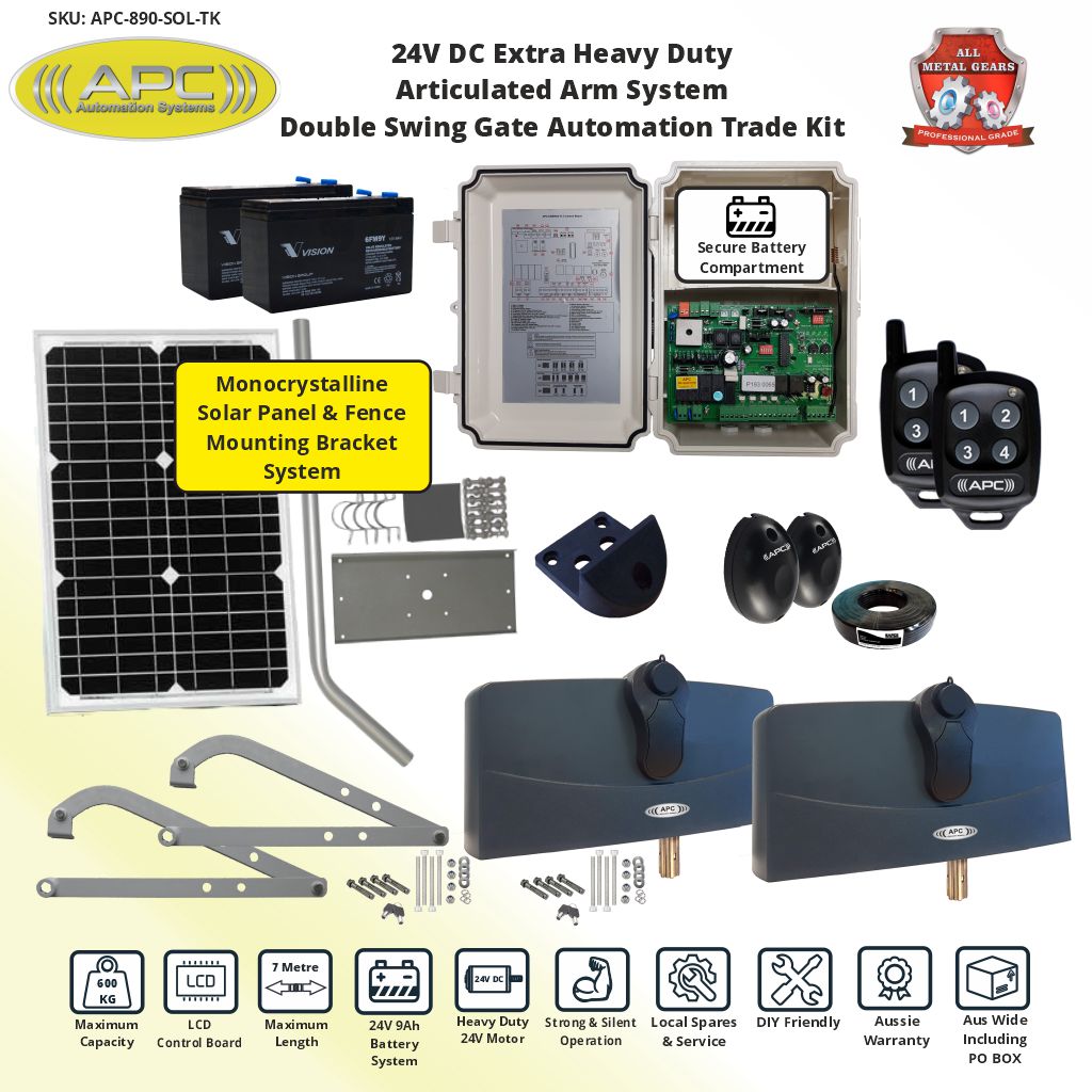 Double Swing Automatic Gate Opener System