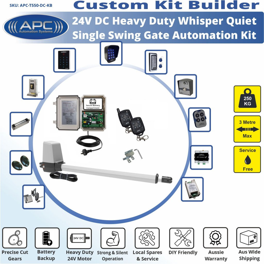 Automatic Electric Gate, Single Swing Gate Opener, Gate Automation System