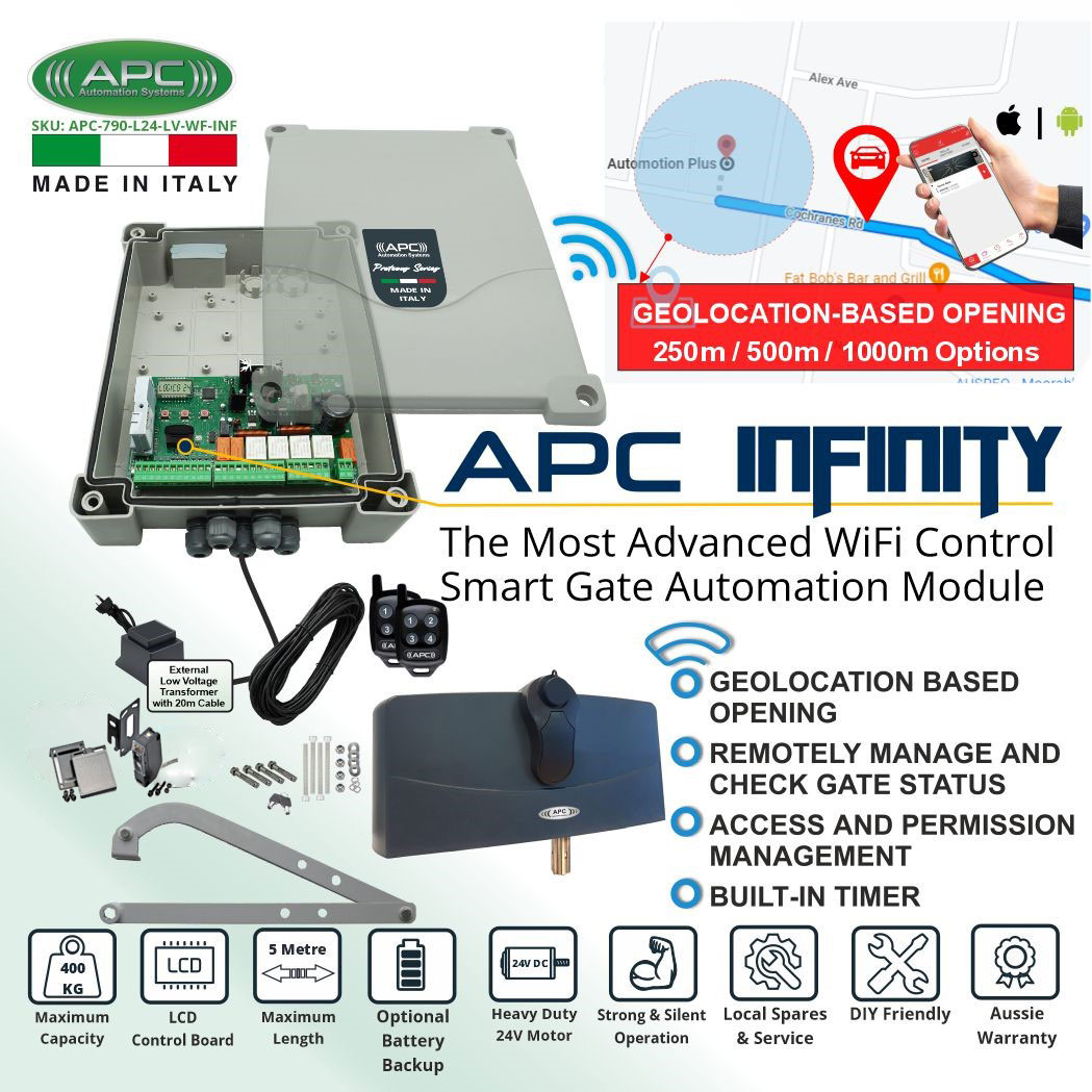 Swing Automatic Electric Gate Opener. WIFI Control Gate Automation Kit