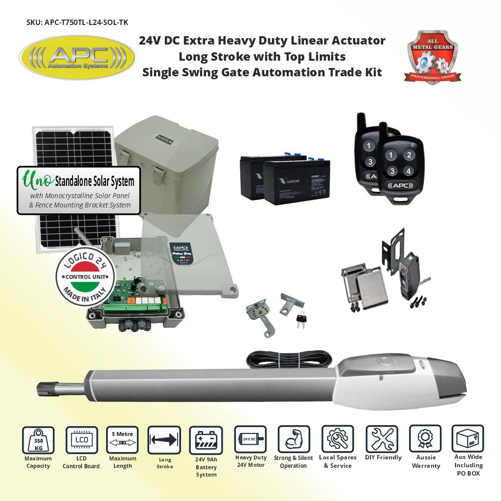 Solar Powered Gate Opener