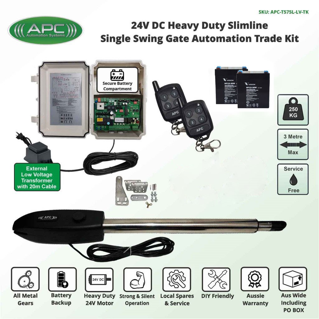 Single Swing Gate Opener