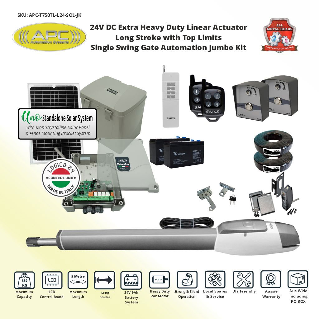 Solar Electric Automatic Gate Opener