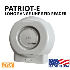 Advance Access Control System Using Long-Range UHF RFID Reader with Bluetooth | EMX Patriot-E.BLE is an advanced RFID reader offering a superior range