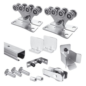 Cantilever Sliding Gate Hardware for 4.5M Opening Gate | All In One Pack | Hot Dipped Galvanized German Steel Cantilever Hardware, Made in Europe by CAIS