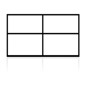 3M Sliding Gate Frame (1.8m Height)