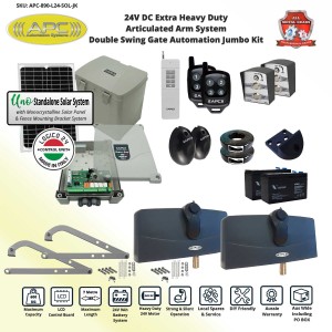 Double Swing Automatic Gate Opener System