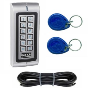 APC Keypad with EM Tag Reader + 2 Swipe Tags + 5m Cable Combo