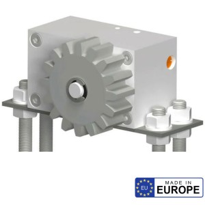 Mechanical Hydraulic Radial Damper (or brake) for Sloping Sliding Gates | Maximum slope 3,2° (7 Nm)