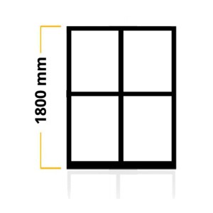 1.5m (1.8m Height) Ready-Made Driveway Gate Frame| In-Stock Steel Gate Frames Australia