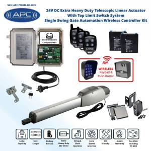 Single Swing Gate Opener