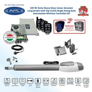 Swing Automatic Electric Gate Opener Wireless Access Controler Kit