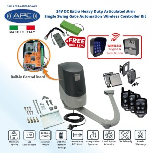 Single Swing Gate Opener