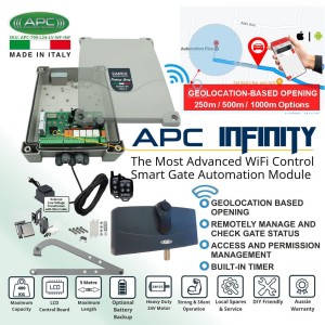 Swing Automatic Electric Gate Opener. WIFI Control Gate Automation Kit