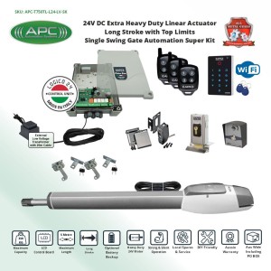 Automatic Electric Single Swing Gate Opener