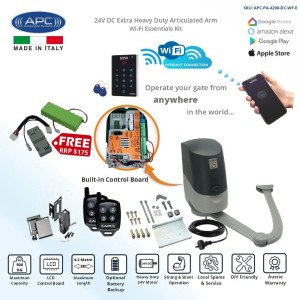 Single Swing Gate Automation Kit, APC Proteous PA-4200 Heavy Duty Swing Gate Opener