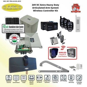 Solar Electric Gate Opener