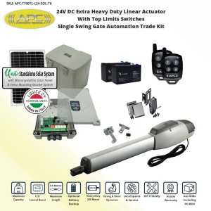 Solar Powered Gate Opener