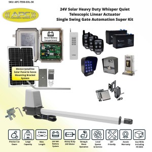 Solar Powered Gate Automation System
