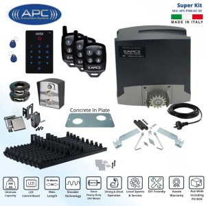 Electric Sliding Gate Opener Extra Heavy Duty Automatic Sliding Gate Opener Super Kit with Encoder System