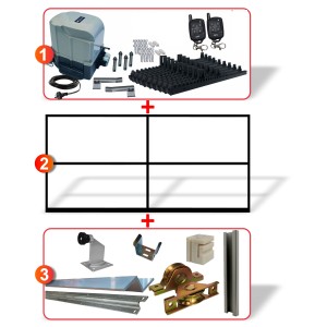 Sliding Gate Automation System with Hardware - Sliding Gate Opener