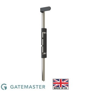 Gatemaster (LDBSS) Locking Drop Bolt | Stainless steel drop bolt & powder coated stainless steel hardware | Locking Drop Bolt, Dropbolts, Gate Accessories
