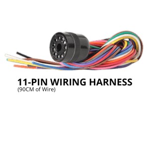 The EMX-HAR 11-Pin Loop Detector Wire Harness. EMX-HAR-11 is engineered for easy wiring and installation of EMX Loop Detector systems.