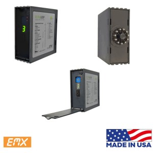 EMX-ULTRA-MVP Vehicle Loop Detector with Connection 11-Pin Socket Mount–Male (Made in USA) | Multi-Voltage(with a 12VDC to 240VAC input range), Direct Wire, Single Channel, Dual Relay Vehicle Loop Detector