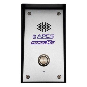 APC PHONIC 4 GSM Audio Intercom Doorbell and Switch, 4G mobile communications system, controlling gates, authorized door access, switching on/off from your mobile phone.