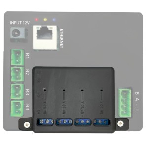 An Additional 4-Relay Plugin For The Control Unit LK-PR-CU4