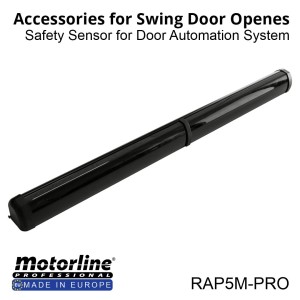 Motorline RAP5M-PRO Safety Sensor for Automatic Swing Doors | The Motorline RAP5M-PRO Safety Sensor is a high-performance infrared safety beam system designed specifically for automatic pedestrian swing door operators.